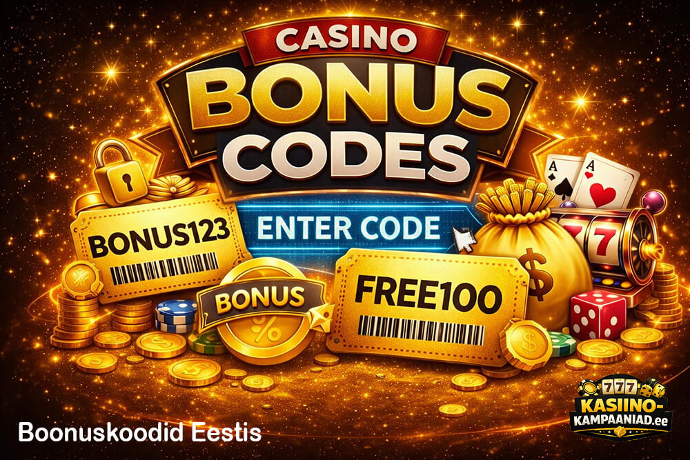 Mis on kasiino boonuskood ja kuidas töötab