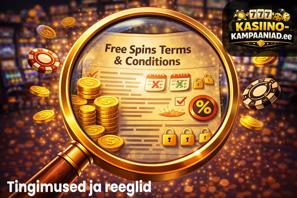 Millised on tasuta spinnide tingimused